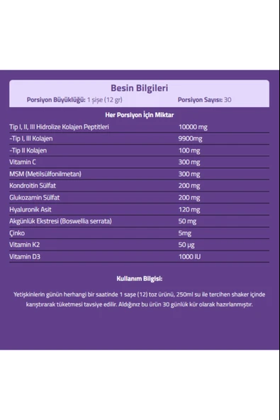 Suda Collagen Fxone Aromasız 30 Saşe 3 Adet - Resim 3