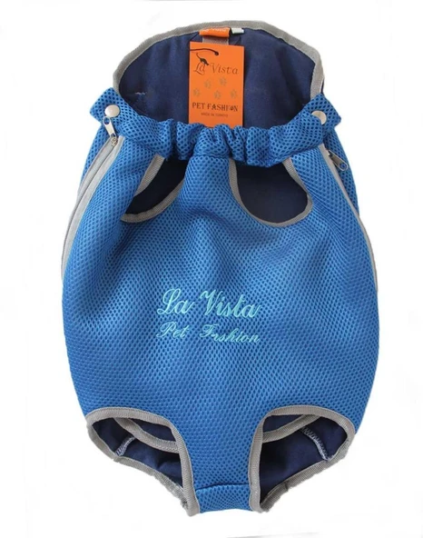 La Vista Kedi Köpek Ana Kucağı XSmall 2-3 Kg Kadar Uygun MAVİ ürün görseli 1