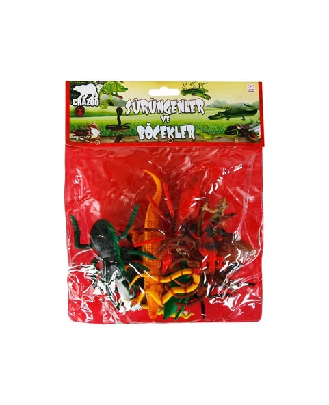 Sunman Sürüngenler ve Böcekler Orta Paket F821 - Resim 2