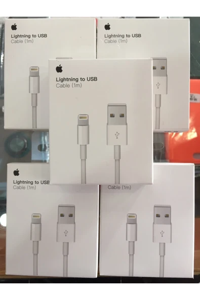 Apple (ıphone Ipad Ipod Uyumlu Usb-lightning Şarj Kablosu) 1mt - Resim 3