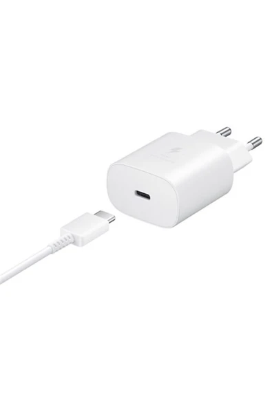Samsung Ta800 Fast Charging 25w Type-c To Type-c Çıkışlı Şarj Aleti - Resim 3