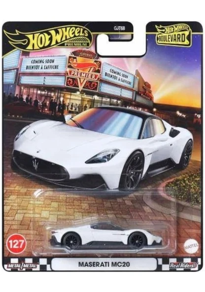 Hot Wheels Premium Boulevard Maseratı MC20 GJT68 JBL11 - Resim 4