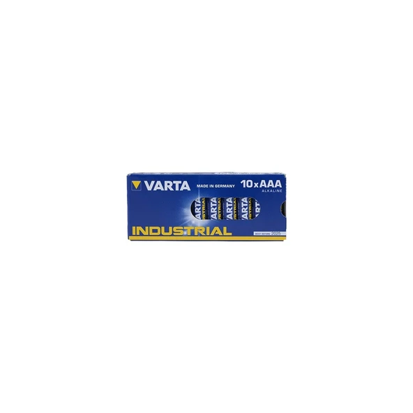 Varta 4003 Endüstriyel Alkalin Aaa Size İnce Kalem Pil 10Lu ürün görseli 1
