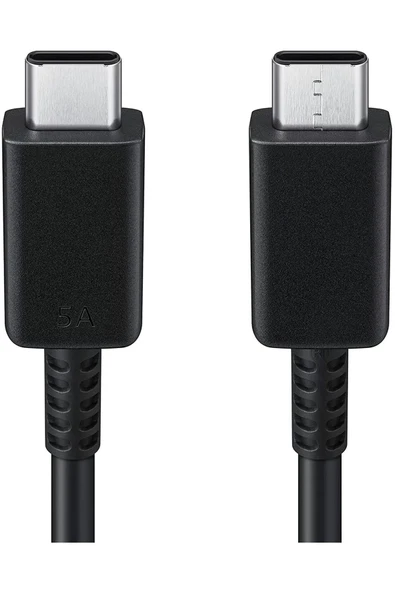 Samsung Ep-Dn975Bbegww 5A Typec Kablo, Siyah - Resim 2
