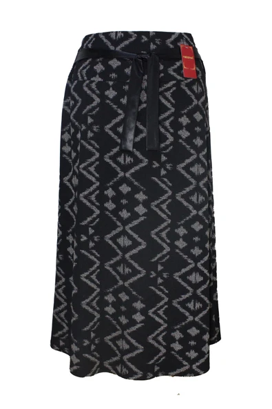 Kadın Mevsimlik Lastikli Leopar Desen Siyah Etek ürün görseli 1