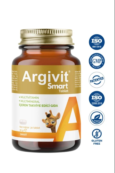Argivit Smart 30 Tablet 2 Adet - Resim 3