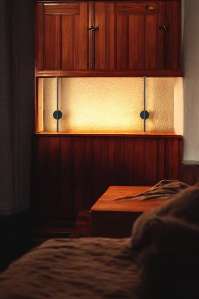 APJ STORE SINCE 2020 Pilli 70cm Duvar Aplik Günışığı 3000k Trend Aydınlatma Serisi ürün görseli 1