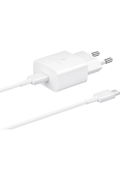 Samsung Galaxy A14 ve A04 USB-C 15W Hızlı Şarj Adaptörü + USB-C Kablo ( Samsung Türkiye Garantili) - Resim 2