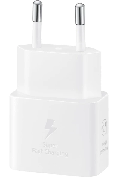 Samsung T2510X 25W Şarj Adaptörü ve USB-C Kablo Seti - Beyaz - Resim 4