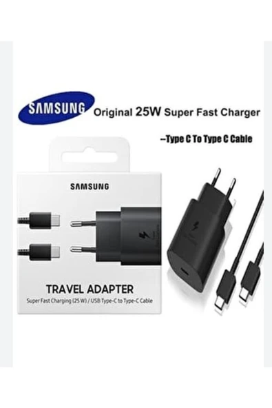 Samsung Galaxy A20 / A30 / A50 / A70 / M20 / M23 / M51 Type C 25w Orjinal Hızlı Şarj Aleti Cihazı - Resim 6