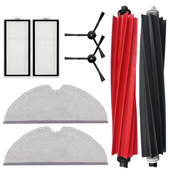 Roborock Q5 Pro , Q5 Pro Plus Uyumlu Siyah Ultra Set 8 Parça ürün görseli 1