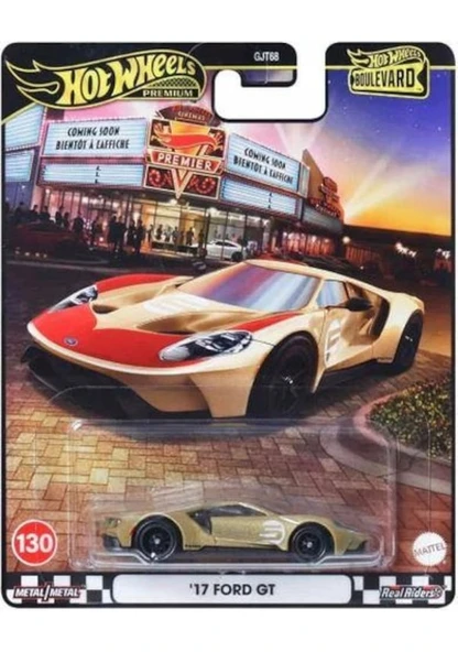 Hot Wheels Premium Boulevard '17 Ford GT GJT68 JBL15 - Resim 3