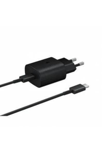Samsung Orijinal Type-c 25W  Hızlı Şrj Aleti - Siyah ürün görseli 1