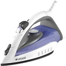 Arçelik Buharlı Ütü 2300W Seramik Tabanlı Mor Renk Kireç Önleyici Özellik 300 ml Kapasite ürün görseli 1