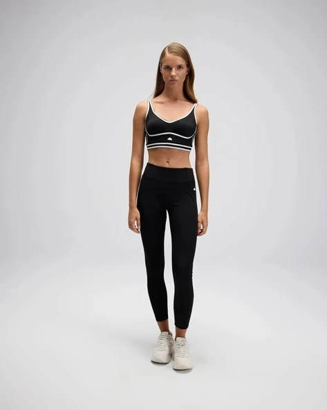 Ellesse EF518-1-BK Kadın Siyah Spor Tayt ürün görseli 1
