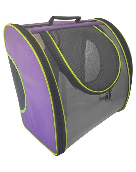 La Vista Sanselo Kedi, Küçük Köpek Sırt Taşıma Çantası MOR 32-26-40cm ürün görseli 1