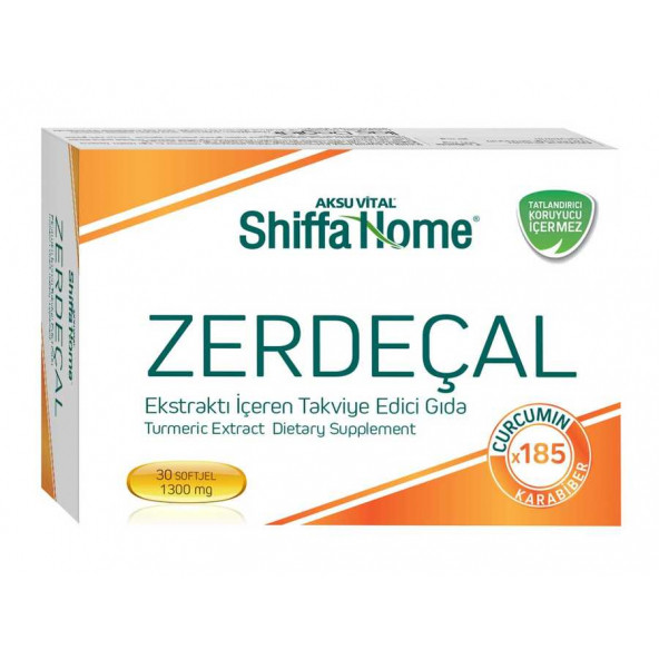Shiffa home Turmeric 30 Softgel 30 softjel ürün görseli