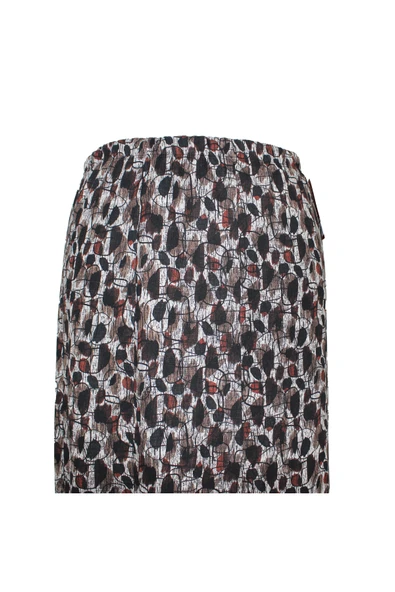 Kadın Desenli Battal Beden 8 Parça Lastikli Kaliteli Kışlık Siyah Etek - Resim 3