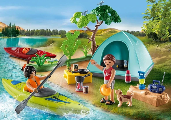 Playmobil Family Fun Kamp Alanı 71425 - Resim 3