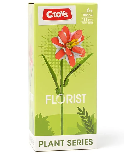 Ctoys Plant Series Florist Block Hippeastrum Striatum 8856 6 ürün görseli 1