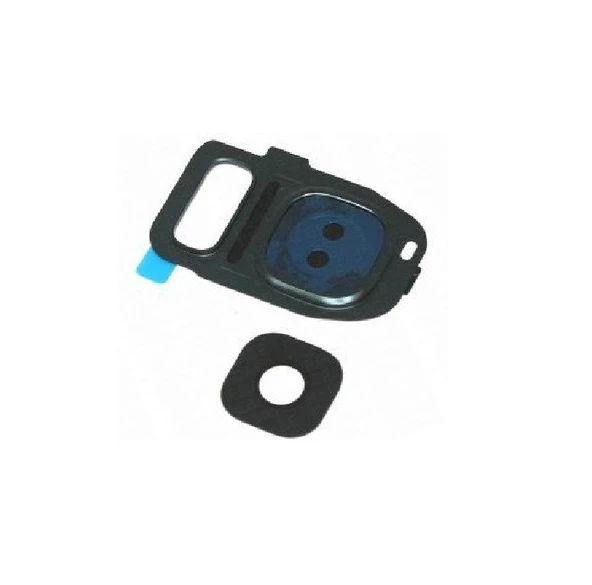 Samsung S7 Edge G935F Kamera Çerçevesi Siyah ürün görseli 1