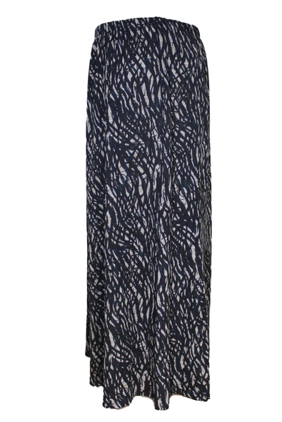 Kadın Ecem Battal Beden 8 Parça Lastikli Mevsimlik Siyah Etek - Resim 2