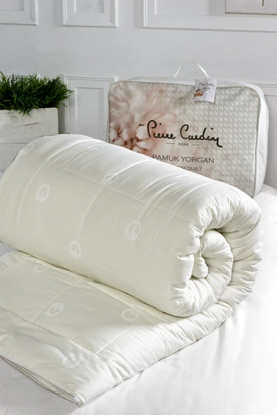 Pierre Cardin Pamuk Yorgan King Size - Resim 2