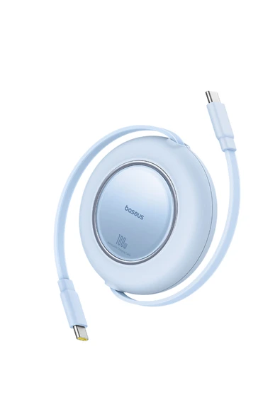Free2Pull USB-C 100W Makaralı Hızlı Şarj ve Data Kablosu, 2 Metre, Mavi ürün görseli 1