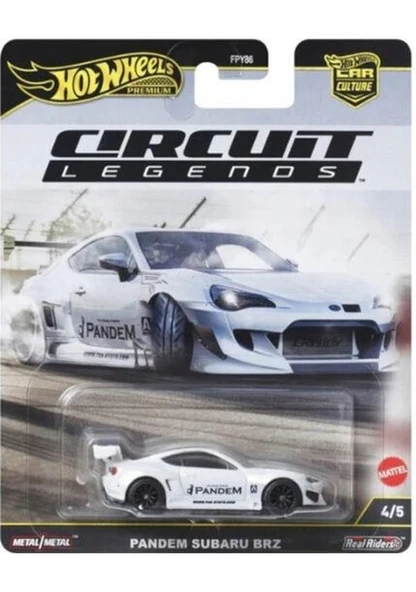 Hot Wheels Premium Cırcuit Legends Pandem Subaru BRZ FPY86 JBK64 ürün görseli 1