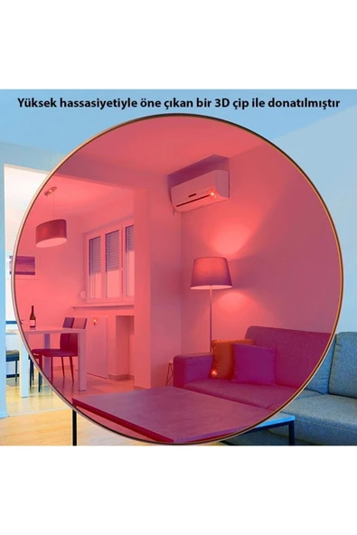 Baseus Taşınabilir Mini Kızılötesi Casus Kamera Bulucu, 2 Modlu 5 Metre Ölçüm Mesafeli Dedektör - Resim 4