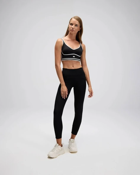 Ellesse EF518-1-BK Kadın Siyah Spor Tayt - Resim 2