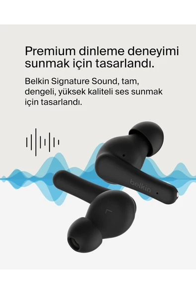 SoundForm Rhythm TWS Bluetooth Kulaklık - Siyah - Resim 4