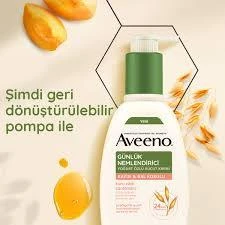 Aveeno Daily Günlük Nemlendirici Vücut Losyonu Kayısı ve Bal Kokulu 300 ml - Resim 3
