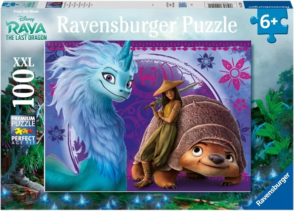 Ravensburger 100 Parça The Fantastic World Of Raya Puzzle ürün görseli 1