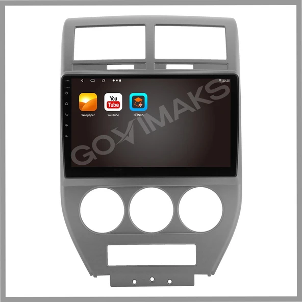 JEEP COMPASS 2007-2009 UYUMLU 4 GB RAM 64 GB HAFIZA ANDROID MULTIMEDIA TEYP - Resim 6