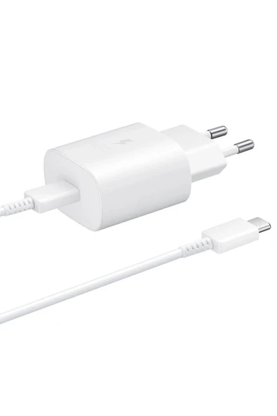 Samsung 25w Süper Hızlı Şarj Cihazı Pd 3.0 + Usb-c Kablo Ep-ta800xbegww ürün görseli 1