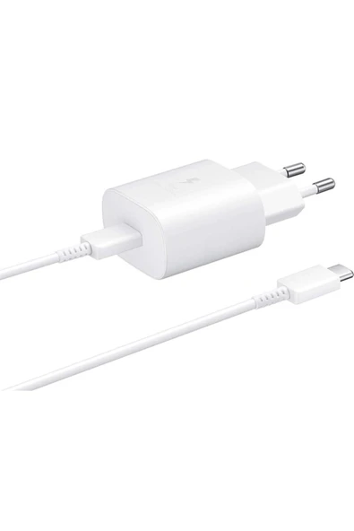 Samsung Ta800 Fast Charging 25w Type-c To Type-c Çıkışlı Şarj Aleti ürün görseli 1