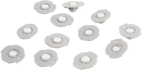 Xiaomi Roborock S50 S51 (Robot Süpürge 2) Uyumlu 12 Adet Su Deposu Filtresi – Moplama Su Akış Kontrol Aksesuarı Yedek Parça Seti - Resim 5