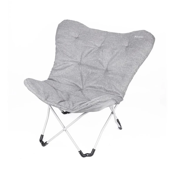 Katlanabilir Kamp Sandalyesi - Cozy - Orcamp - Gri - (OUT-2180) - Resim 2