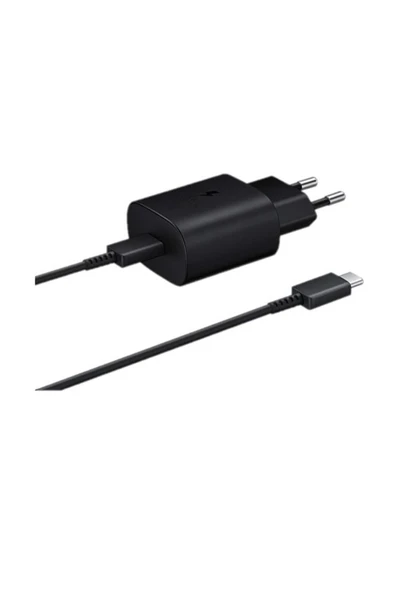 Samsung S24 - S24 Plus Type-c 25W Hızlı Şarj Aleti Orijinal ( Pd Adaptör + Kablo ) Uyumlu ürün görseli 1