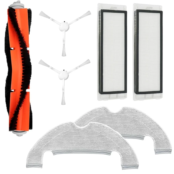 Xiaomi X10 X10 + Plus Uyumlu Beyaz Ultra Set 7 Parça ürün görseli 1