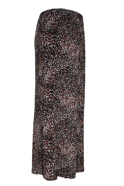 Kadın Battal Beden 8 Parça Kaliteli Lastikli Siyah Etek Desen 09 - Resim 3