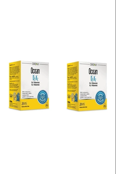 Ocean D3k2 Damla 20 ml 2 Adet ürün görseli 1