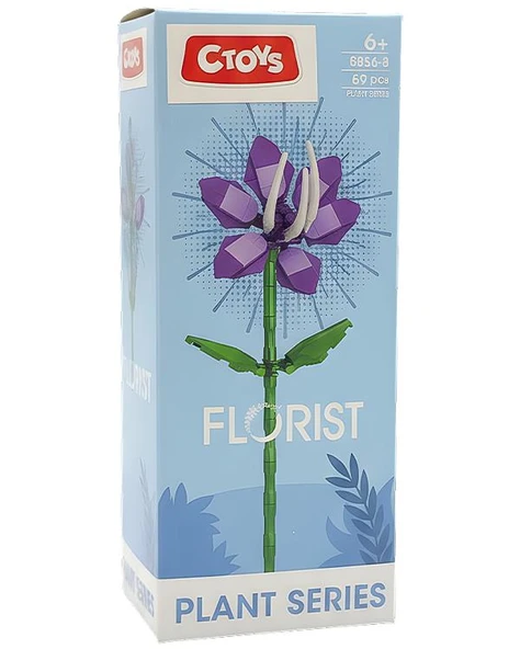 Ctoys Plant Series Florist Block Cercis Chinensis Bunge 8856 8 ürün görseli 1