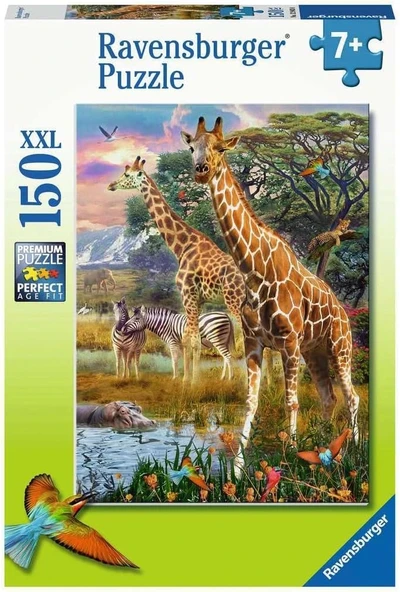 Ravensburger 150 Parça Puzzle Zürafalar 129430 ürün görseli 1