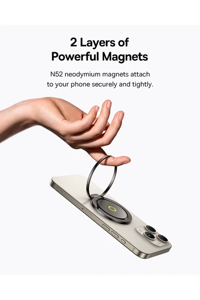 MagPro 2 Manyetik 360 Derece Ayarlanabilir Standlı Telefon Tutacağı - Resim 7