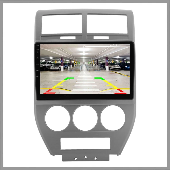 JEEP COMPASS 2007-2009 UYUMLU 2 GB RAM 32 GB HAFIZA ANDROID MULTIMEDIA TEYP - Resim 3