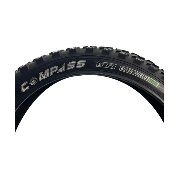 COMPASS 20X4.0 3mm Zırhlı Dişli Fat Bike Bisiklet Dış Lastik - Resim 2