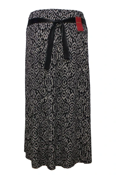 Nehir Lastikli Leopar Desen Siyah Etek ürün görseli 1