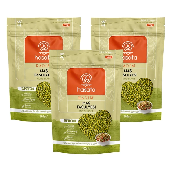 Hasata Maş Fasulyesi 500 gr x 3 Adet ürün görseli 1